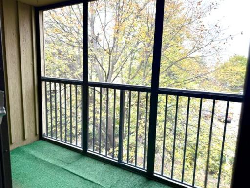 Enjoy the outdoors on your own screened porch