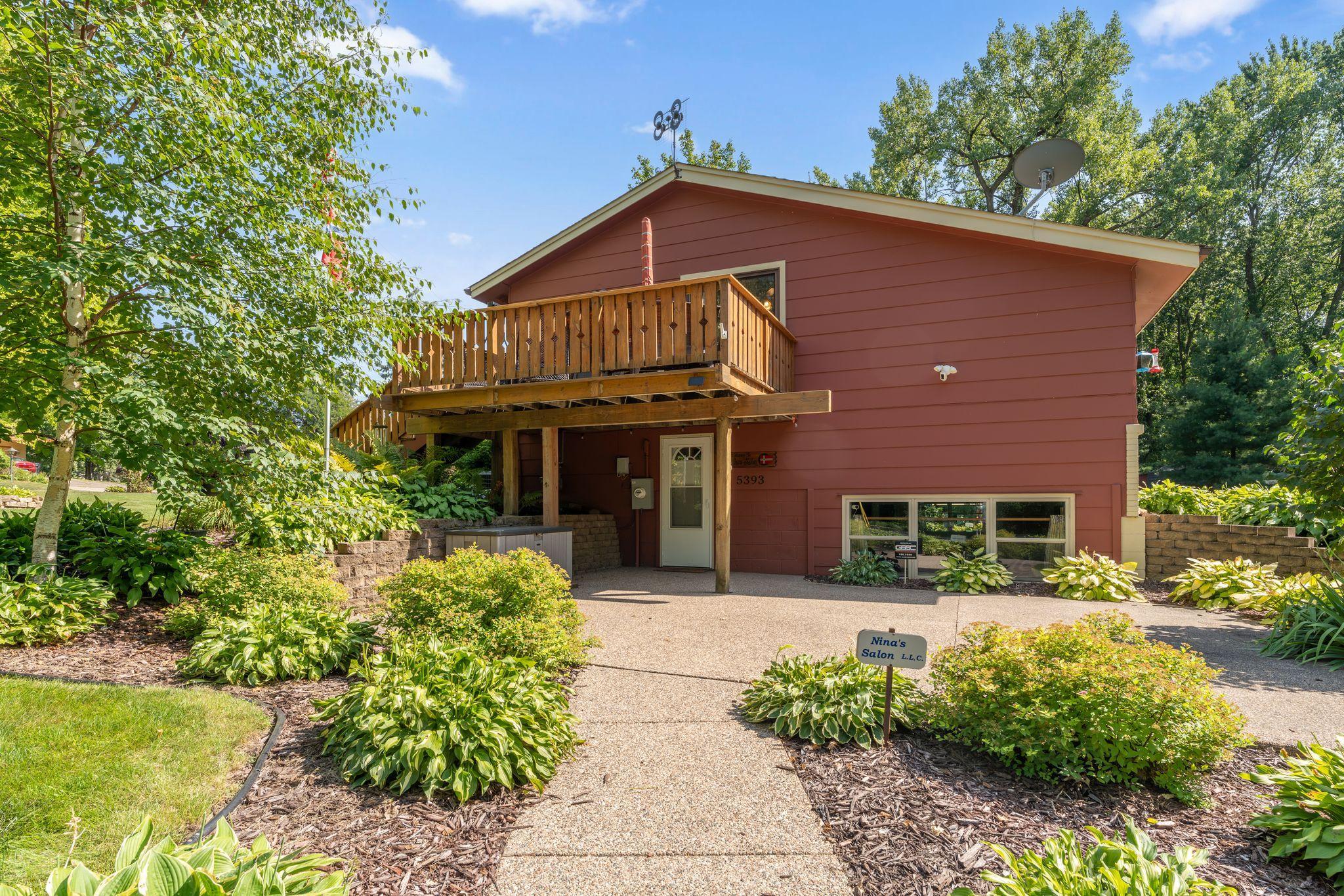 Ideal for a home-based business! A convenient private side entrance provides direct access to a dedicated workspace while maintaining separation from the main living areas. Perfect for meeting clients, and running a small business.