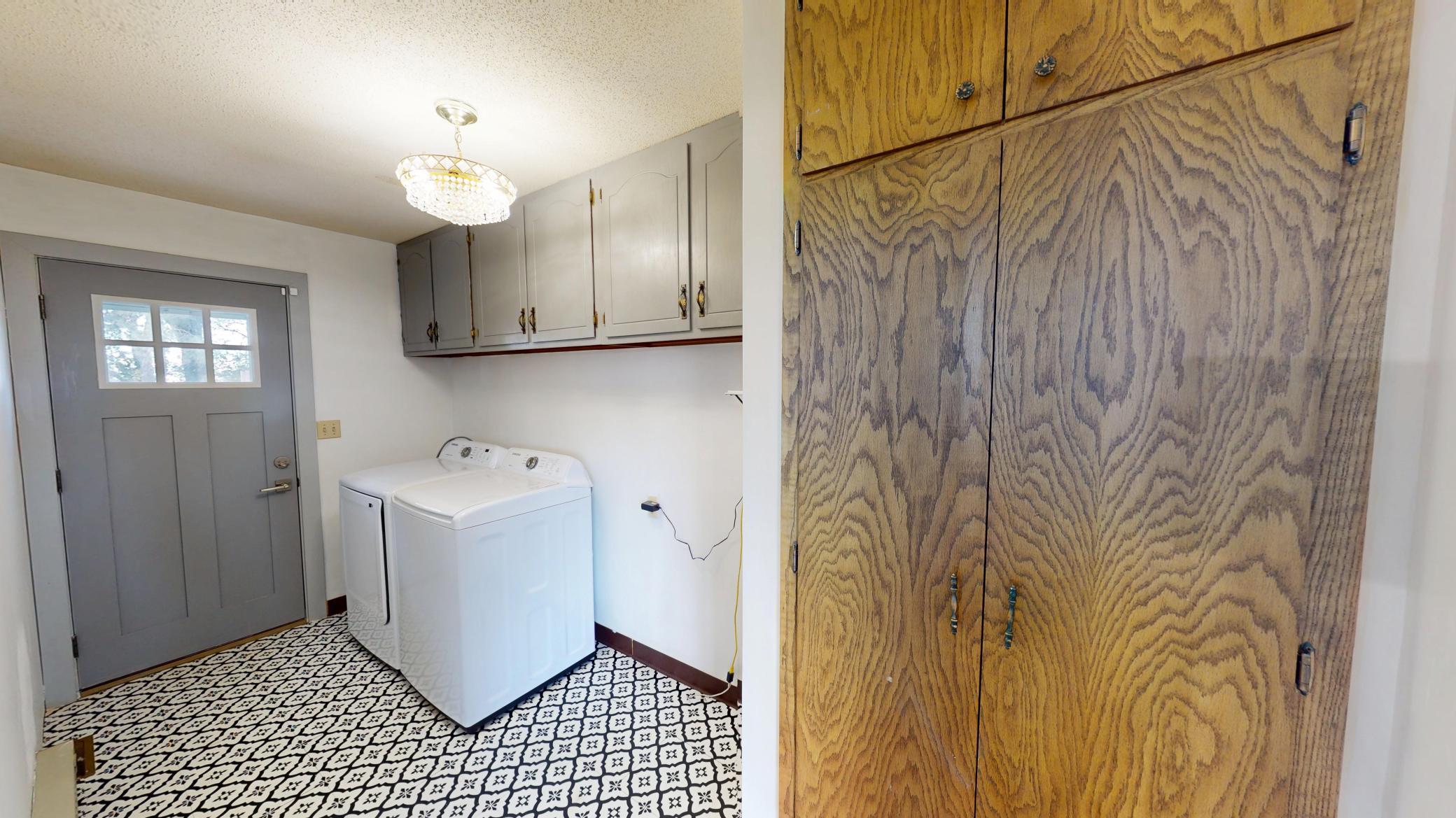 Main floor laundry