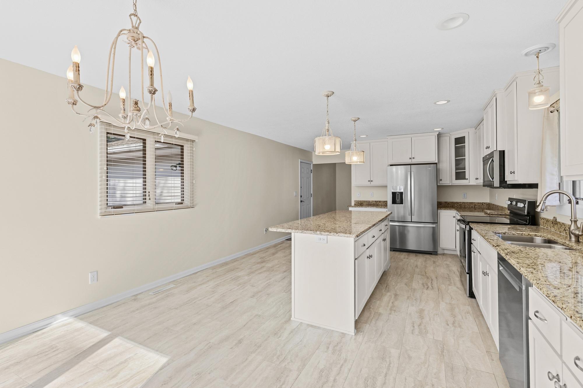 Great work space and Granite counters... For those Cookie Bakes.