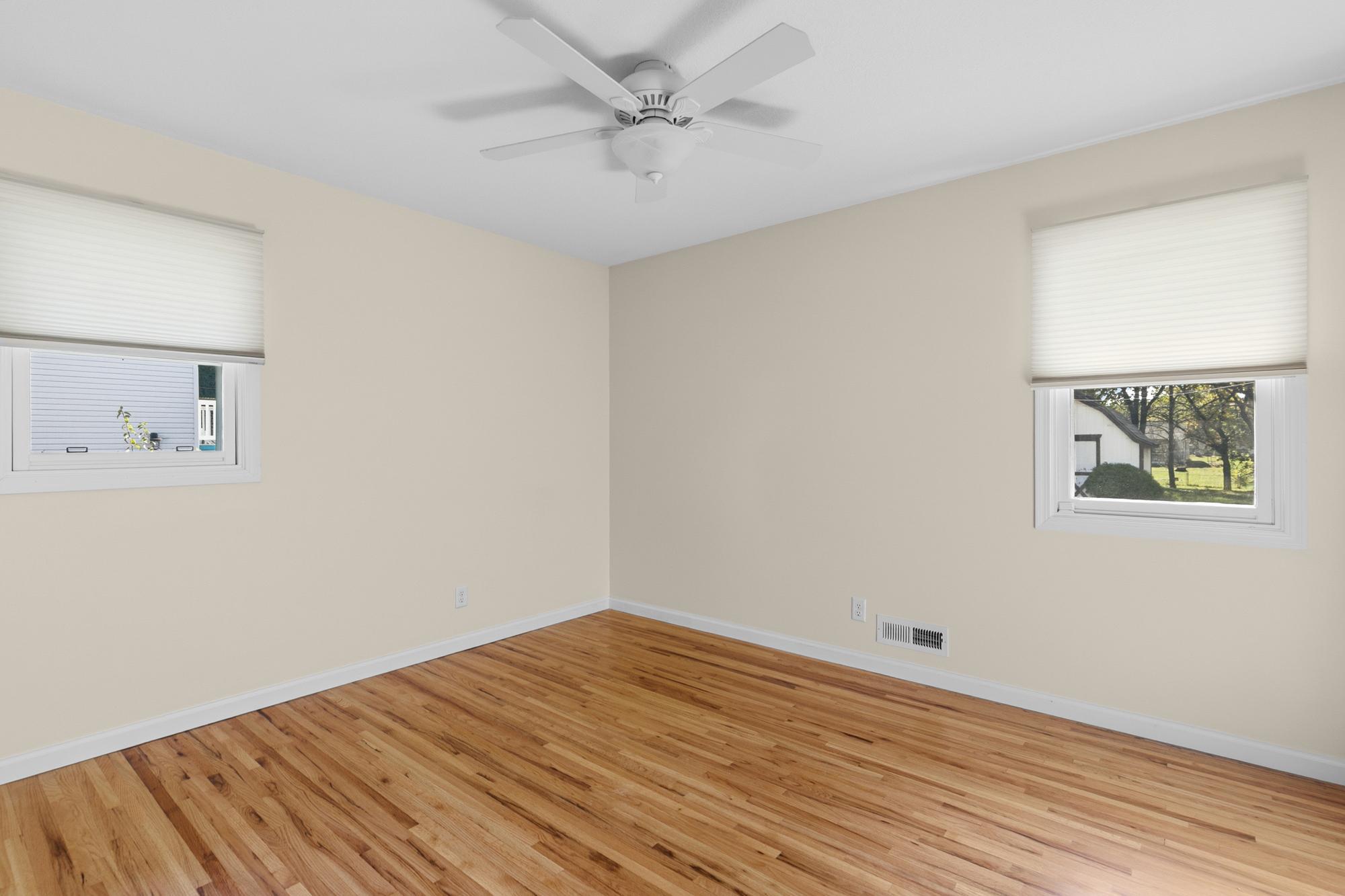 Primary Bedroom with Ceiling Light/Fan.