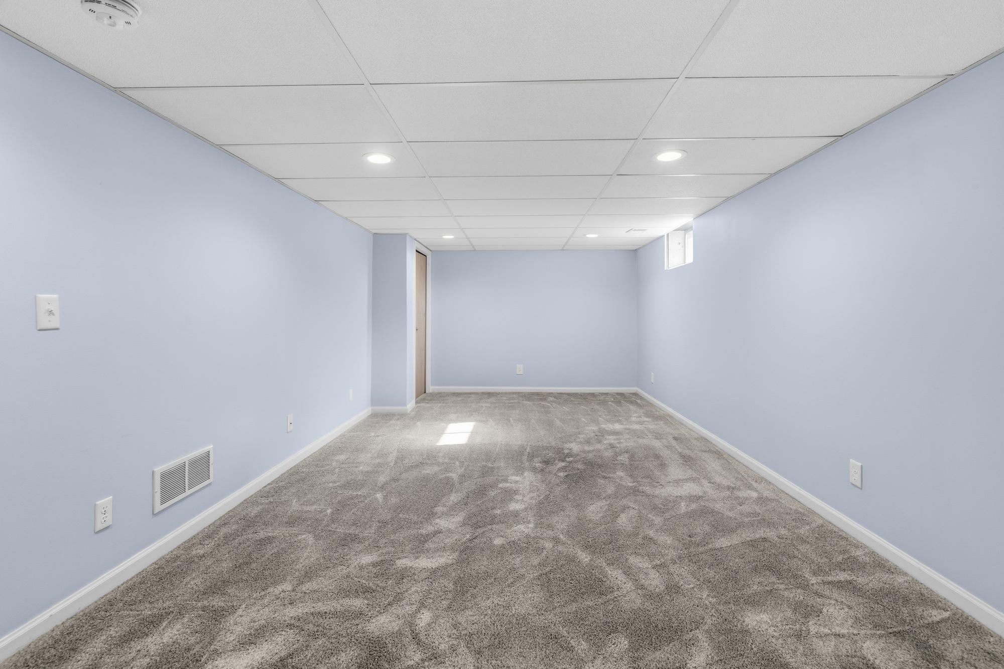 Your Family Room in the lower level.