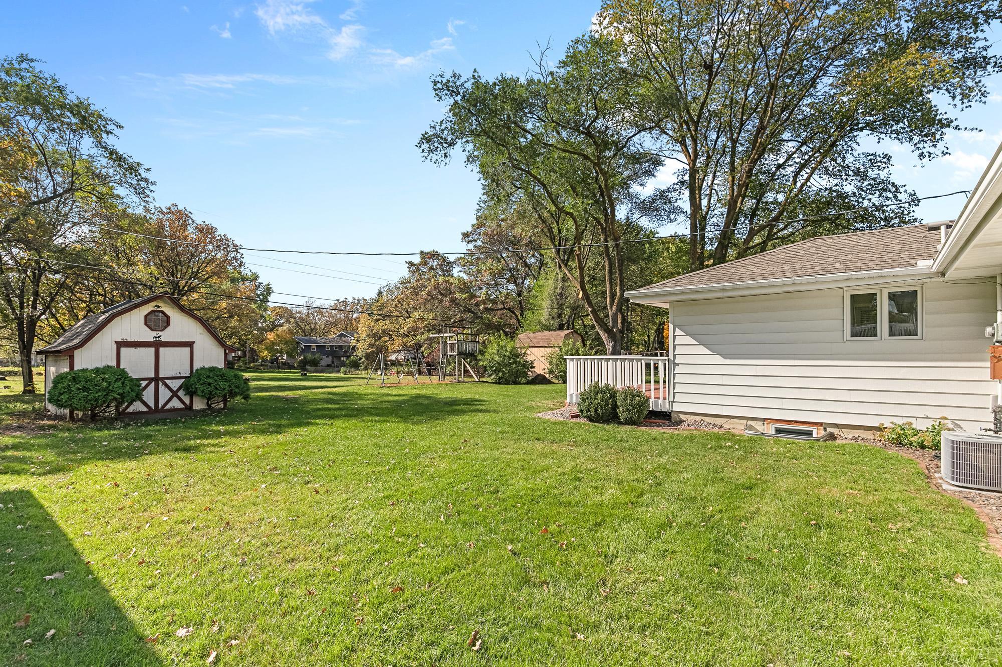 Great open space for your garden, games, privacy, etc..