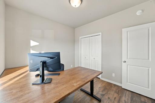 Bedroom / office at the front of the house