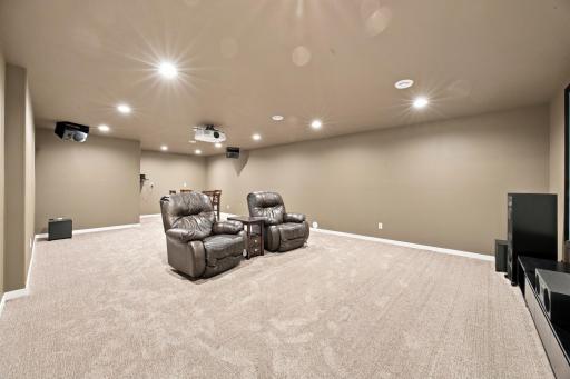 Family Room with full projection and sound system included