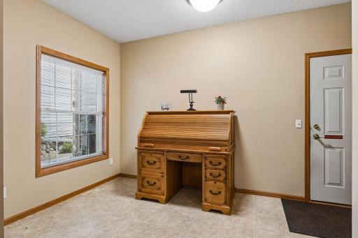 Desk nook area with a window for the sunlight