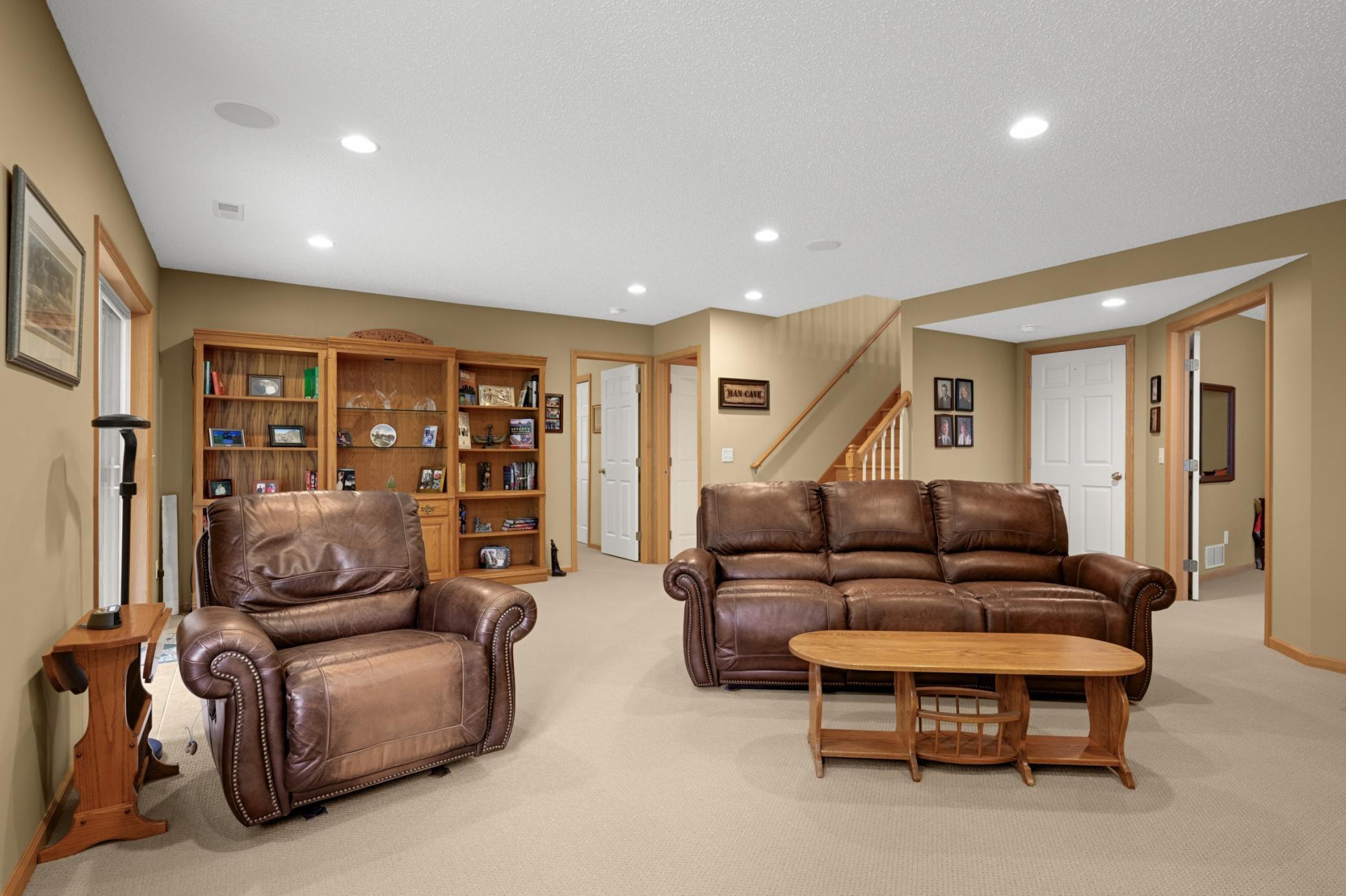Another view shows just how much additional living space this home offers! Plenty of room for comfortable seating, entertaining family and friends or creating a game area.