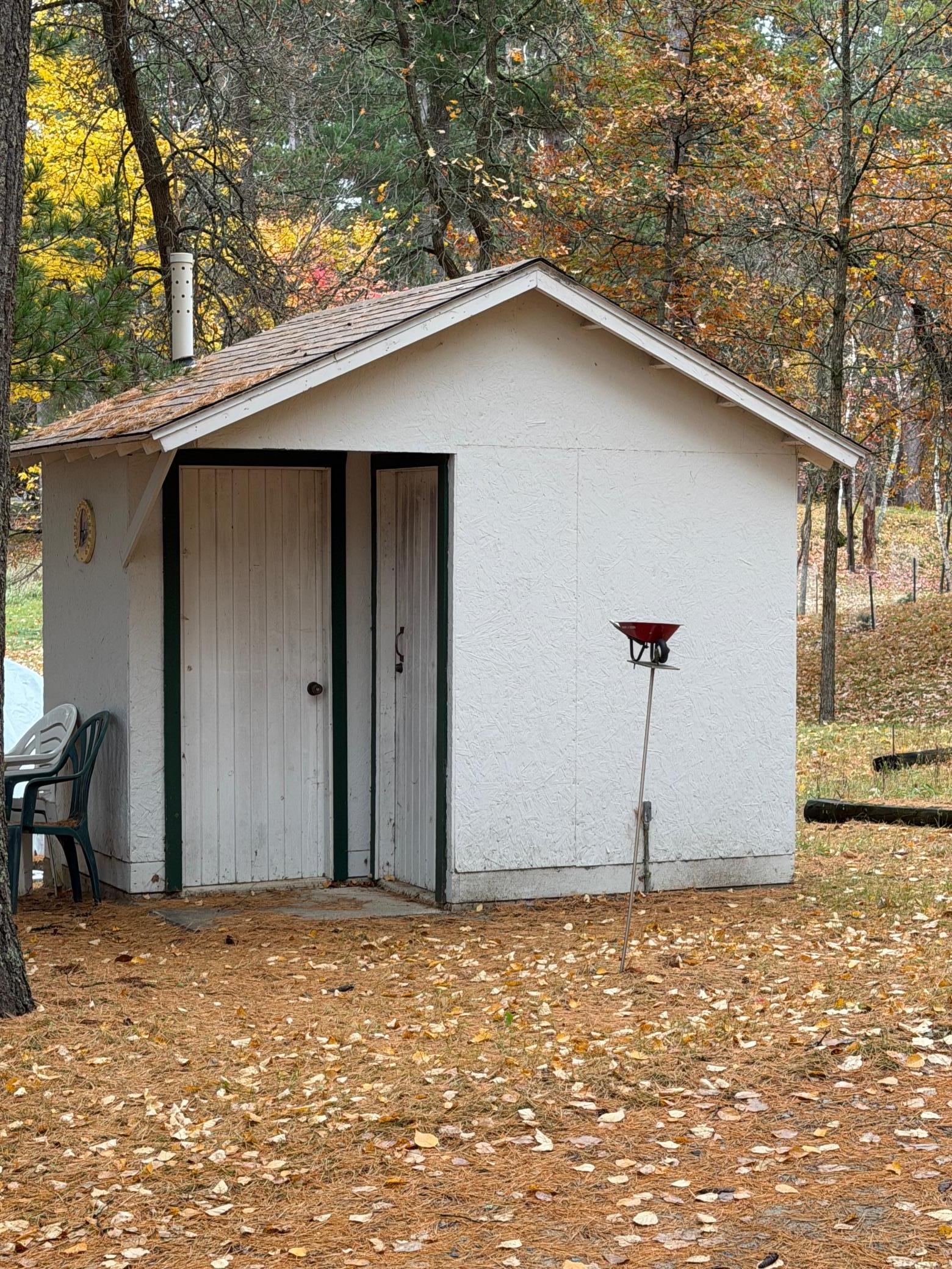 Outhouse/tool shed