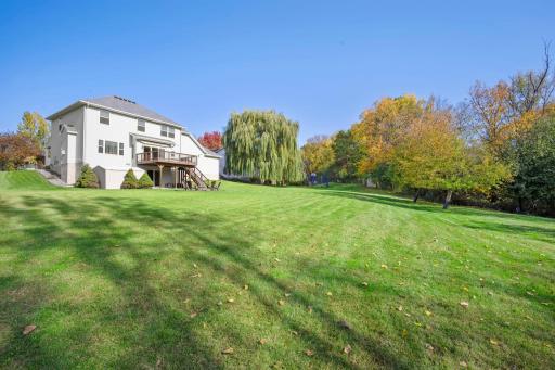 The home sits on a large lot with a spacious backyardâperfect for outdoor activities and entertaining.
