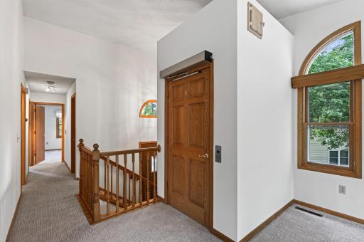 An elevator, perfect for those who need one level living!