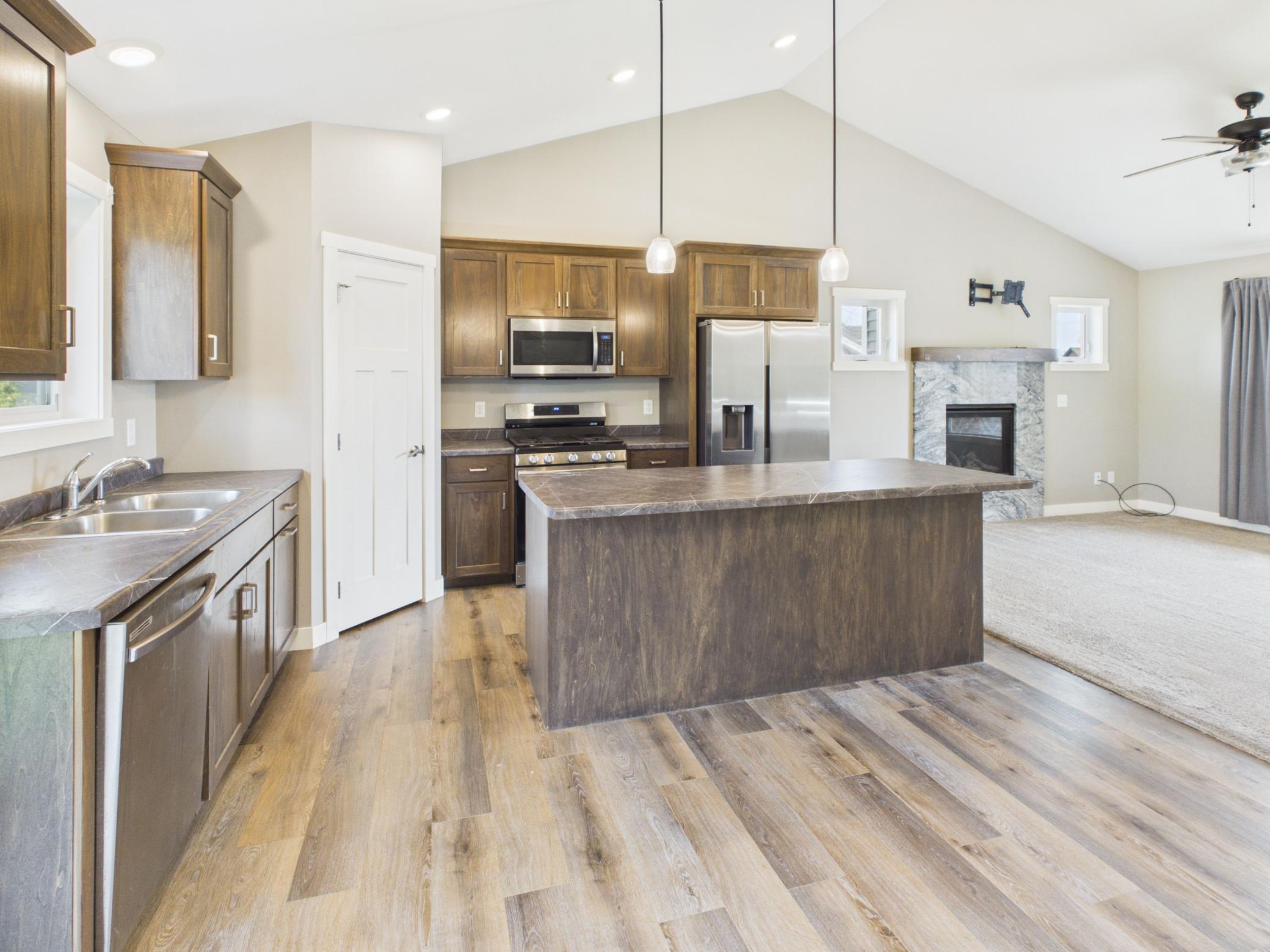 Kitchen with WI Pantry