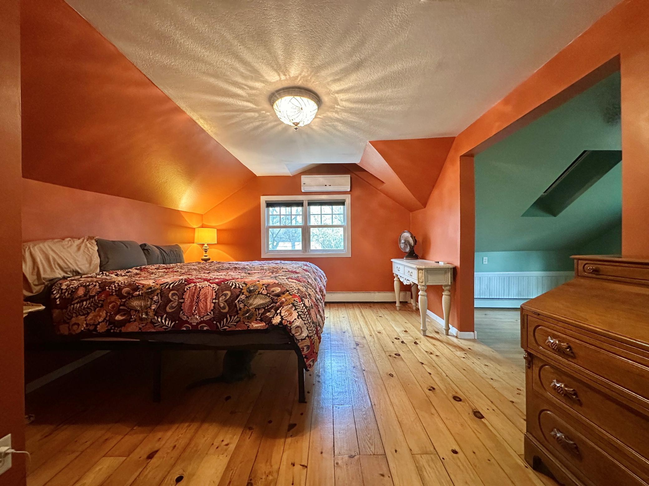 This room has lots of space for all your furniture.