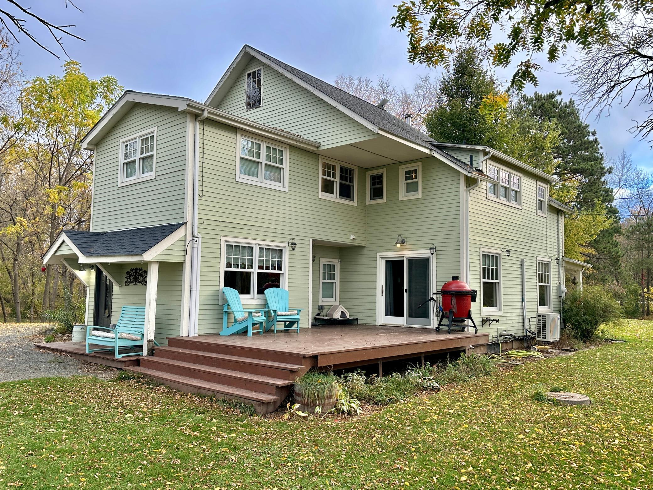 Just off the back entry is the large deck that is in the heart of the fantastic open yard that your whole family will love.