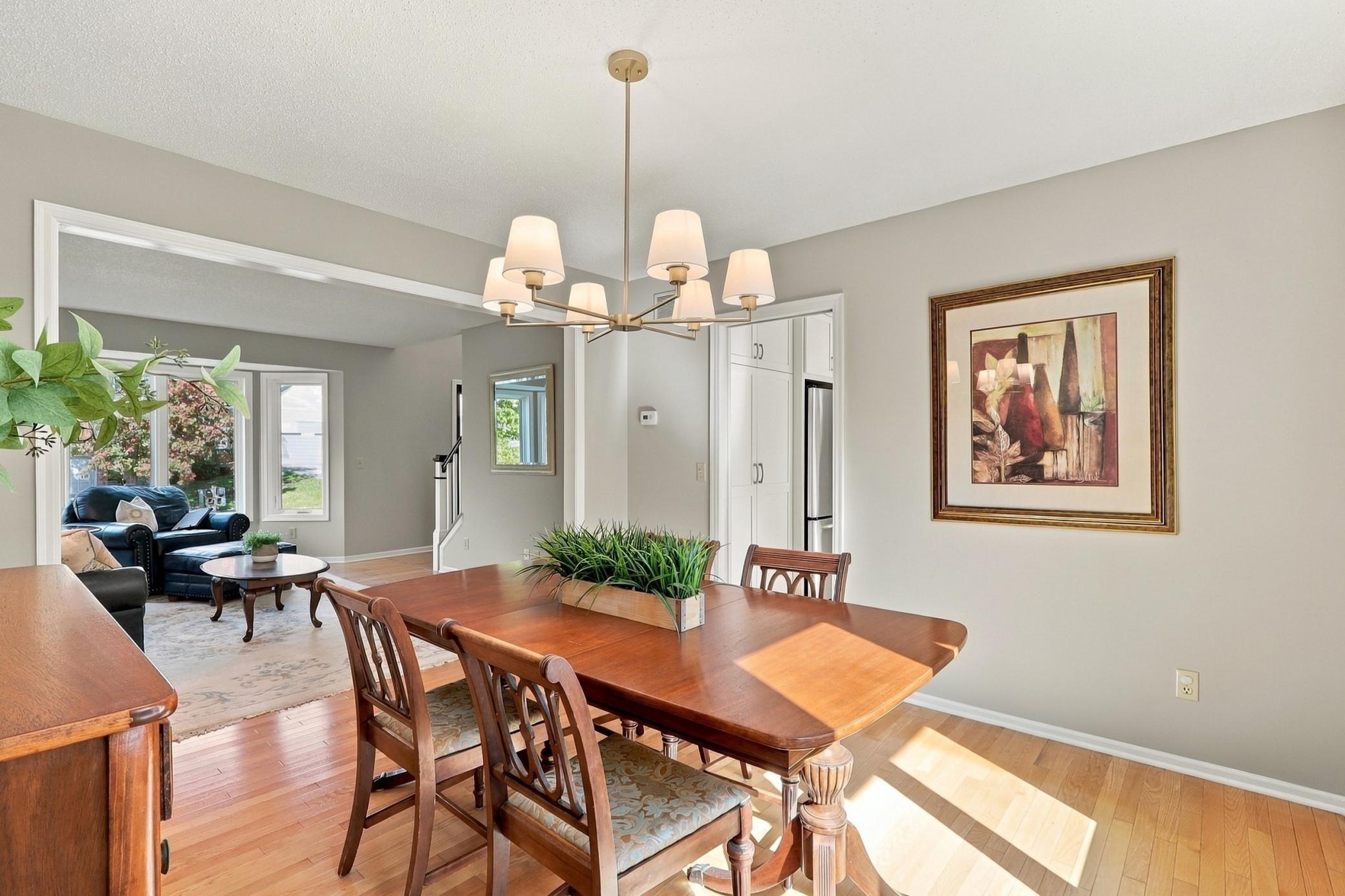 Elegant formal dining room perfect for entertaining.