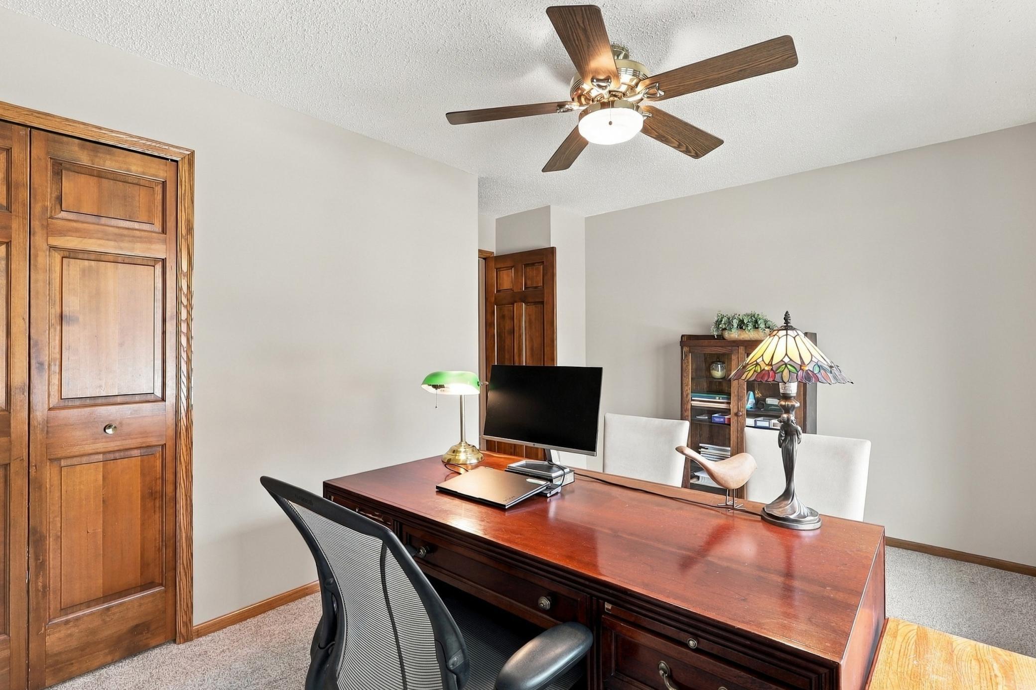 Flexible main-floor space suited for work, guests, or hobbies.