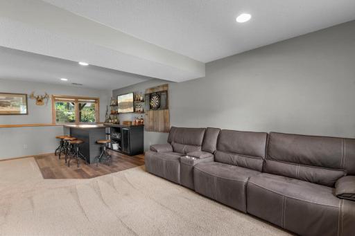 Gather in the family room for the big game!