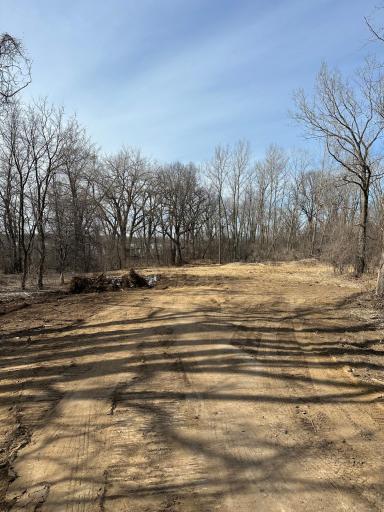 Driveway approach is in and can drive/walk down to pad.