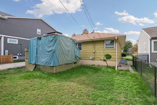 The property is in a great location with many possibilities.