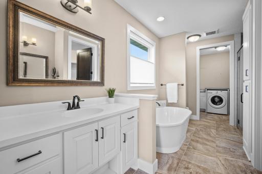 This is a must have bathroom. It has everything you are looking for!