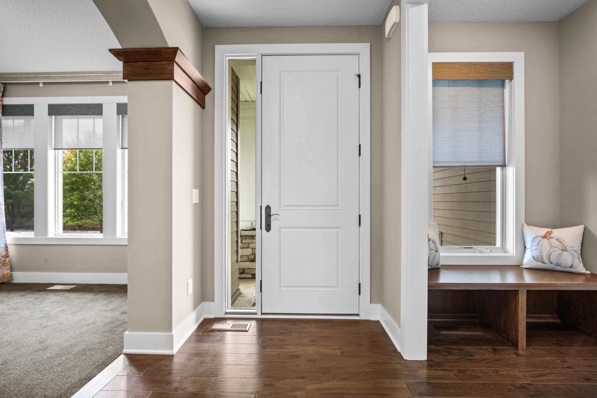 Large entry for all of your guests