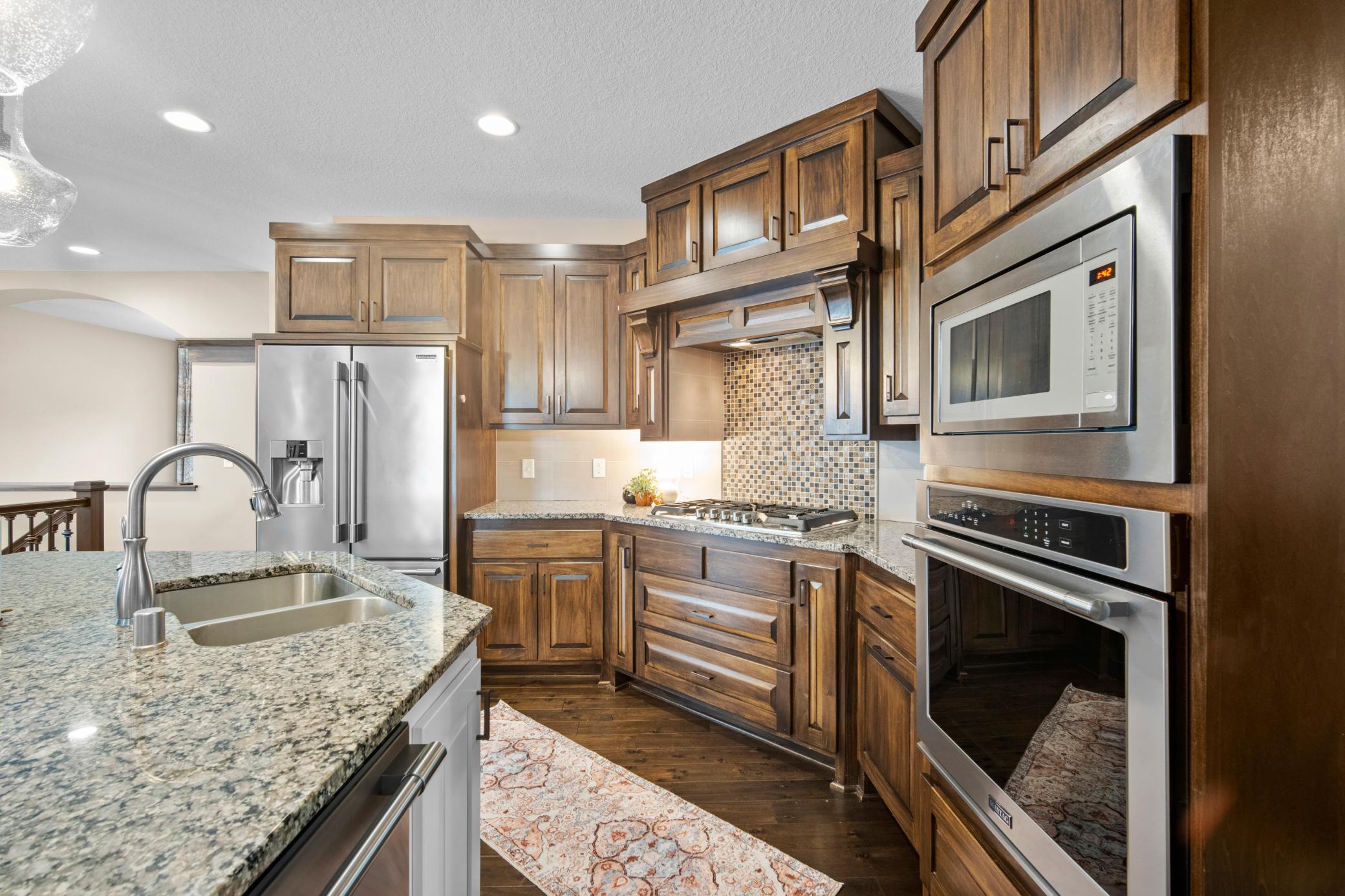All stainless steel appliances