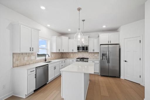 (All the following photos are of a similar home, actual finishes may vary.)