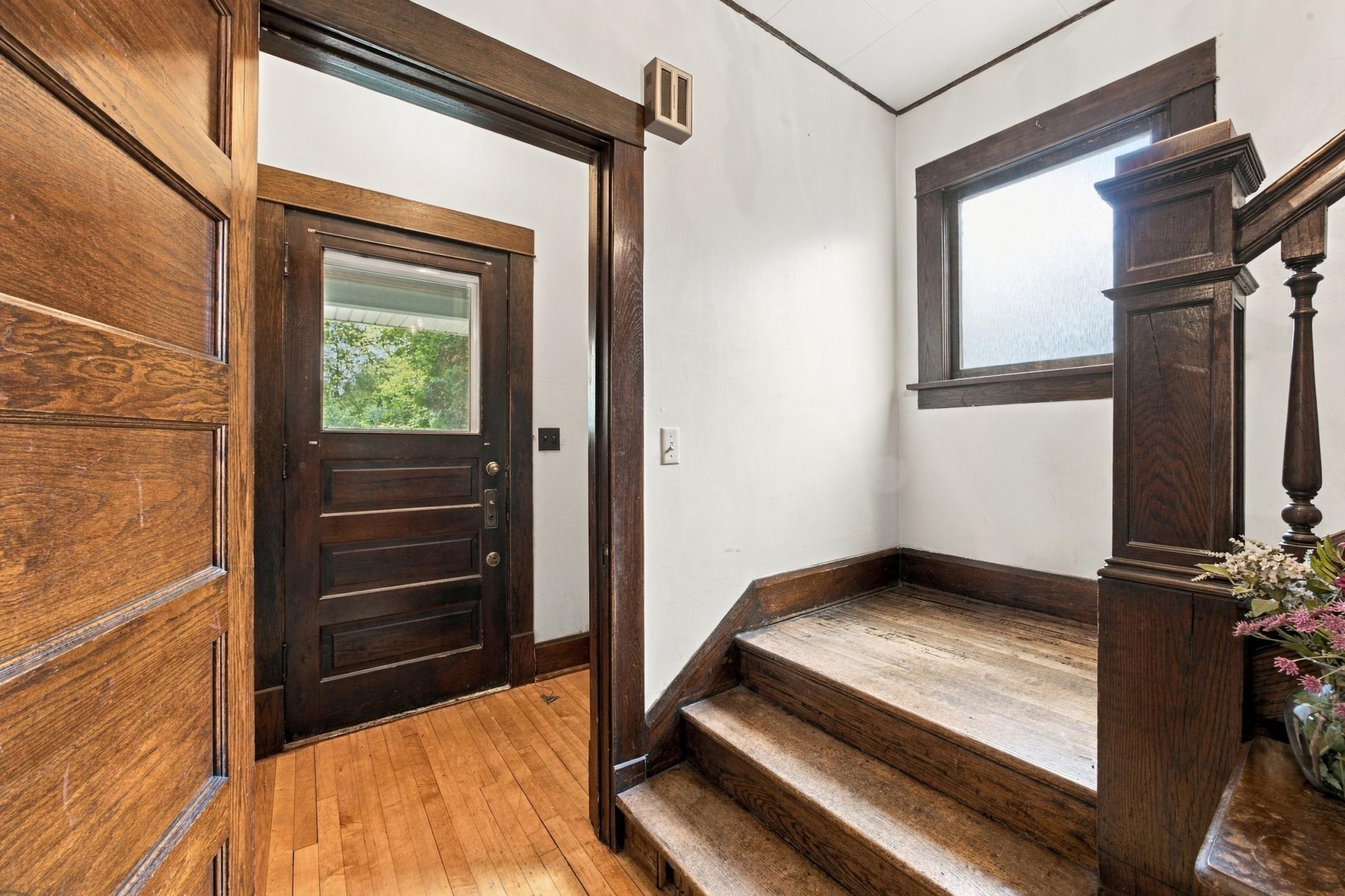 Entry Way and Stairs Up