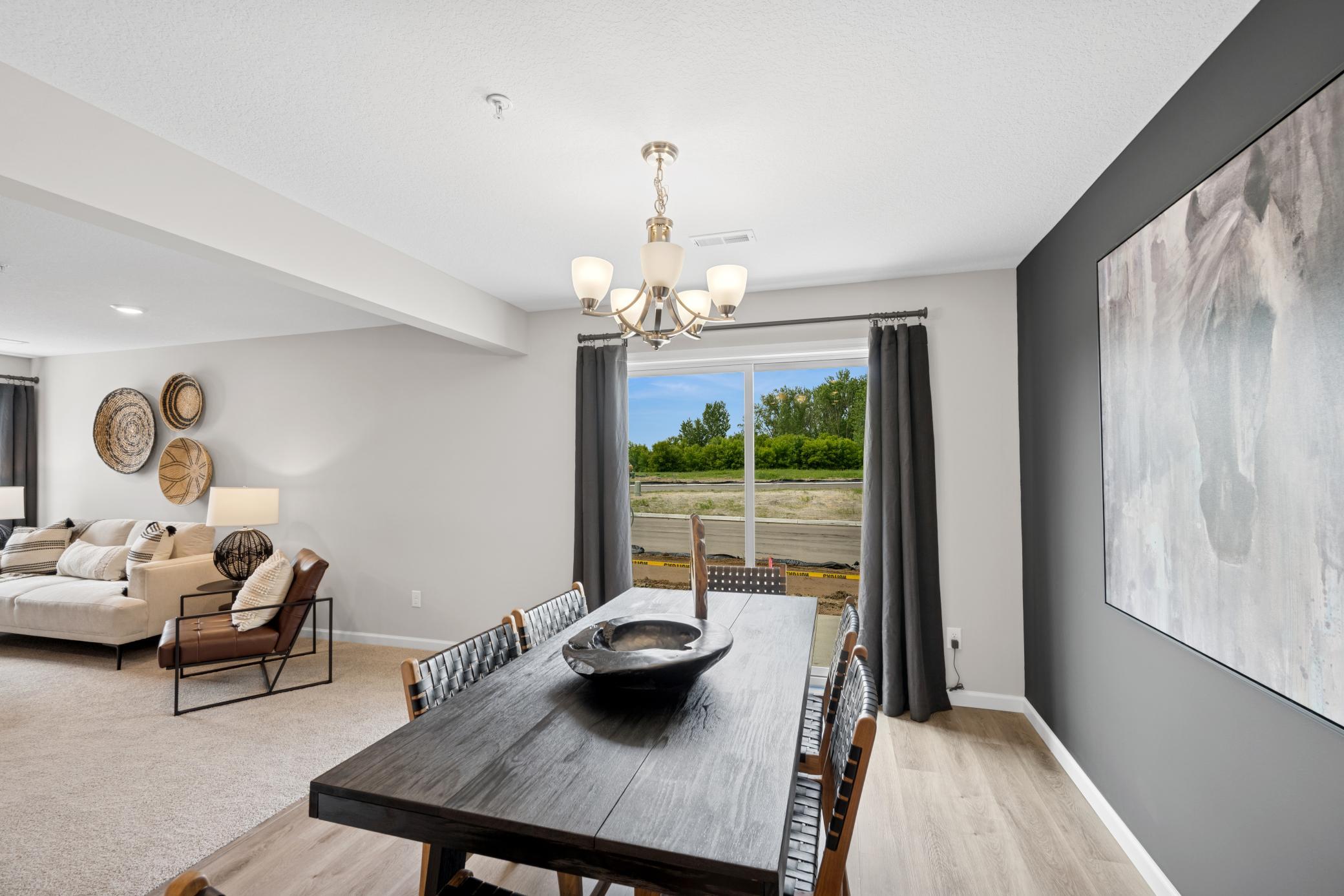 Dining - photo of a staged model home of the same floorplan
