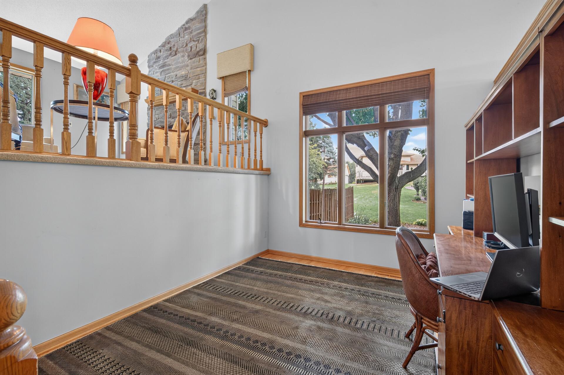 Main Floor Dining Room (Currently being used as work from home space)