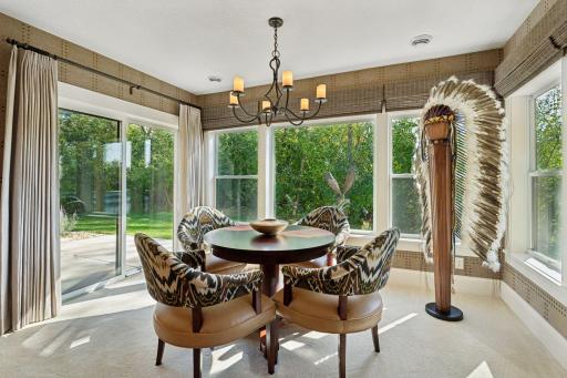 Lower-level walks out to patio area for additional outdoor space.