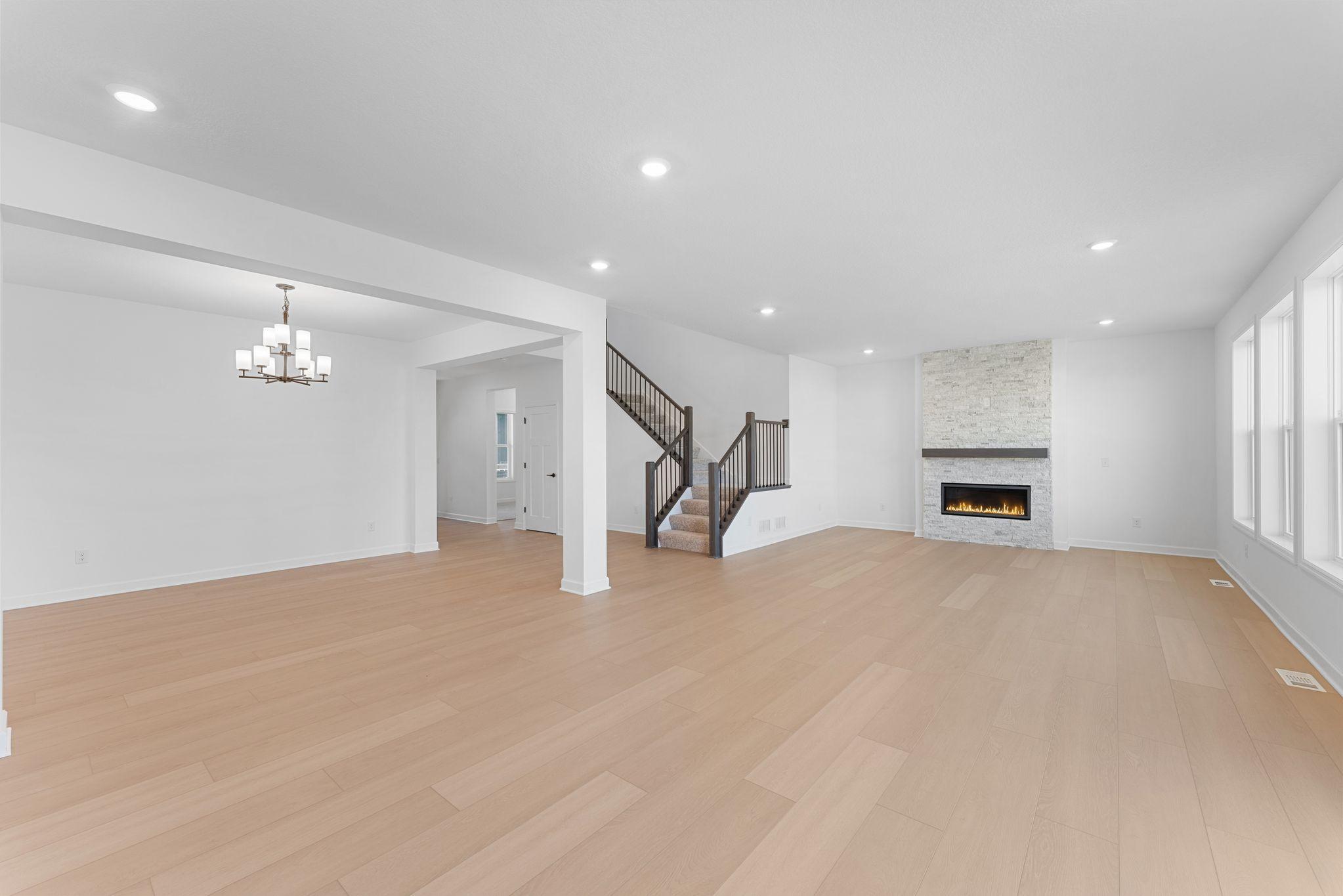 Enjoy the added elegance of the formal dining room, easily reached within the open floorplan