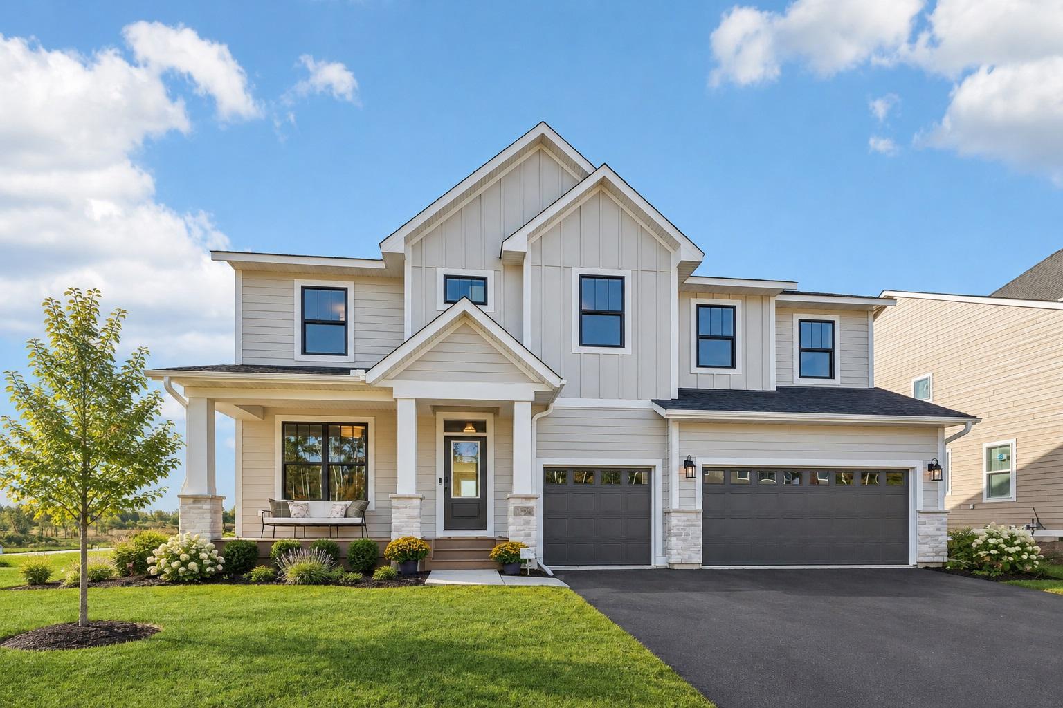 MODEL HOME FOR SALE! The St Clair Plan by Robert Thomas Homes in Ritter Meadows. This home is completed and ready to go! *Image may include AI-generated or digitally enhanced landscaping for illustrative purposes only.