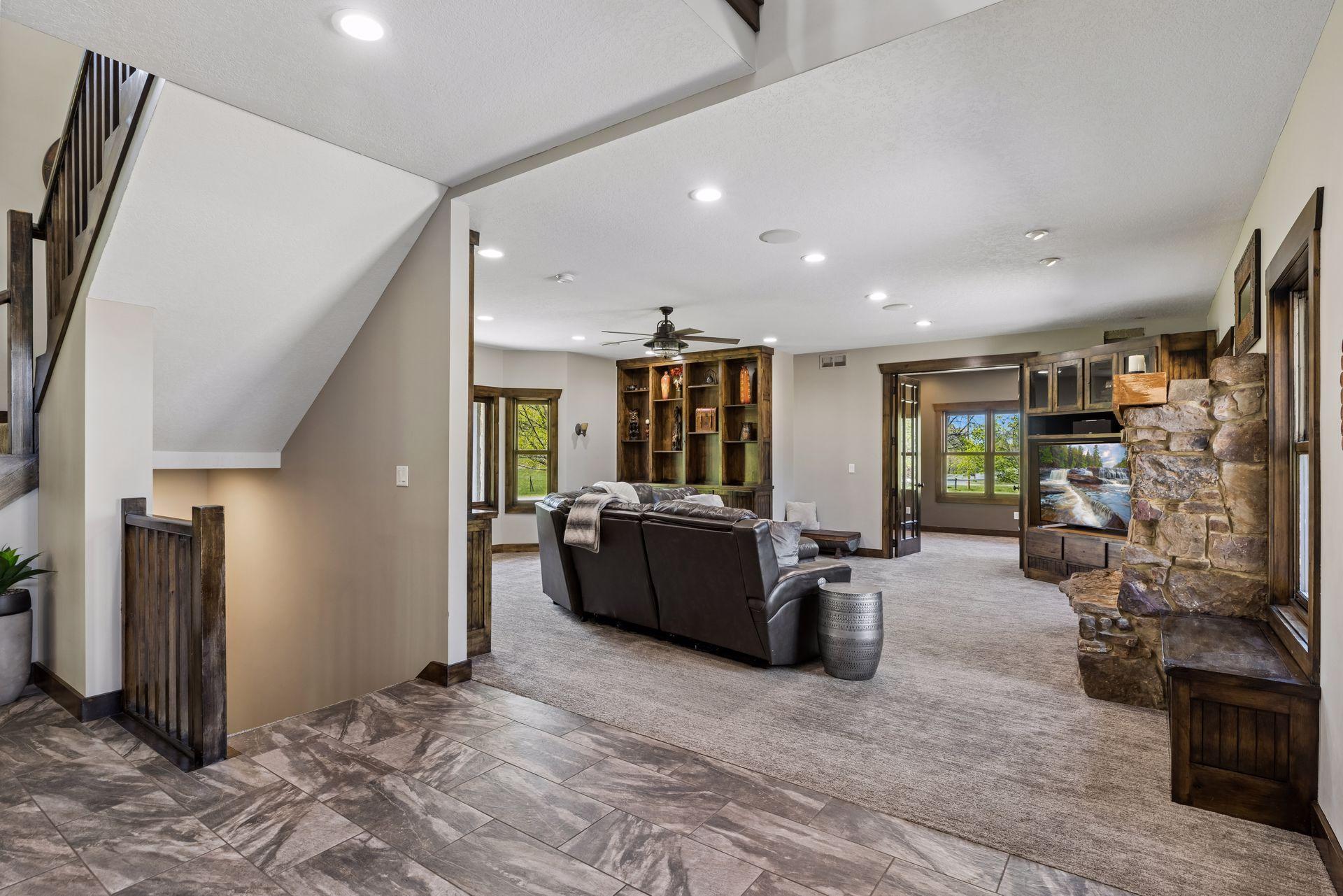 Main level open concept