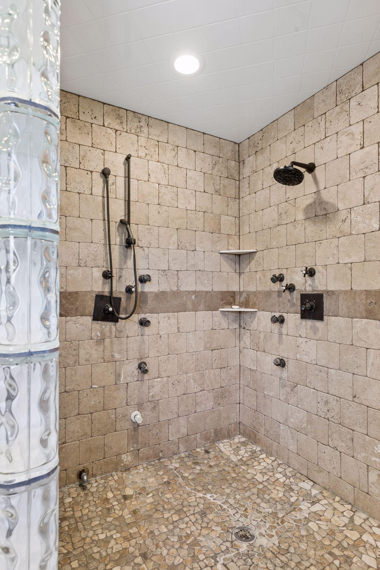 Multi headed primary shower