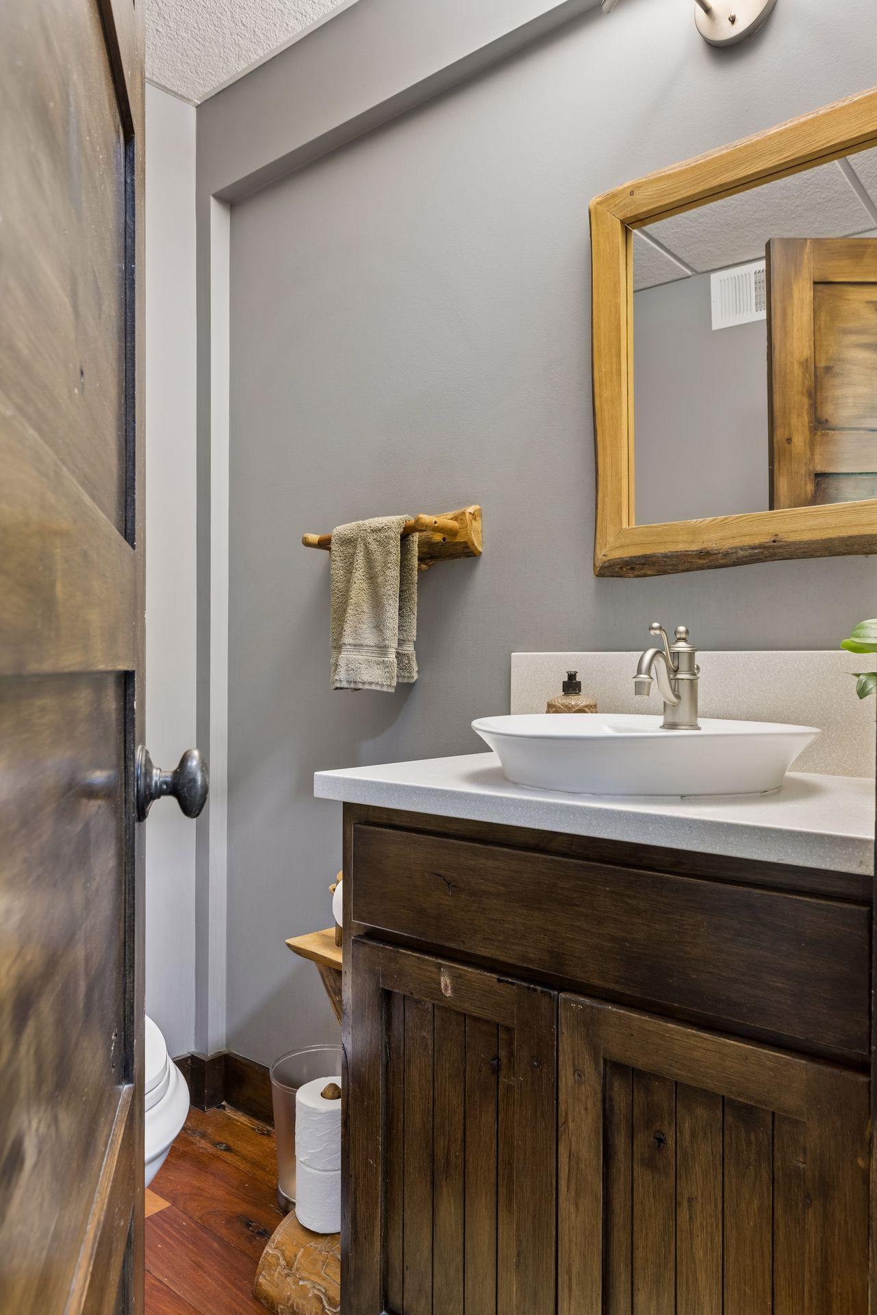 Main floor bathroom