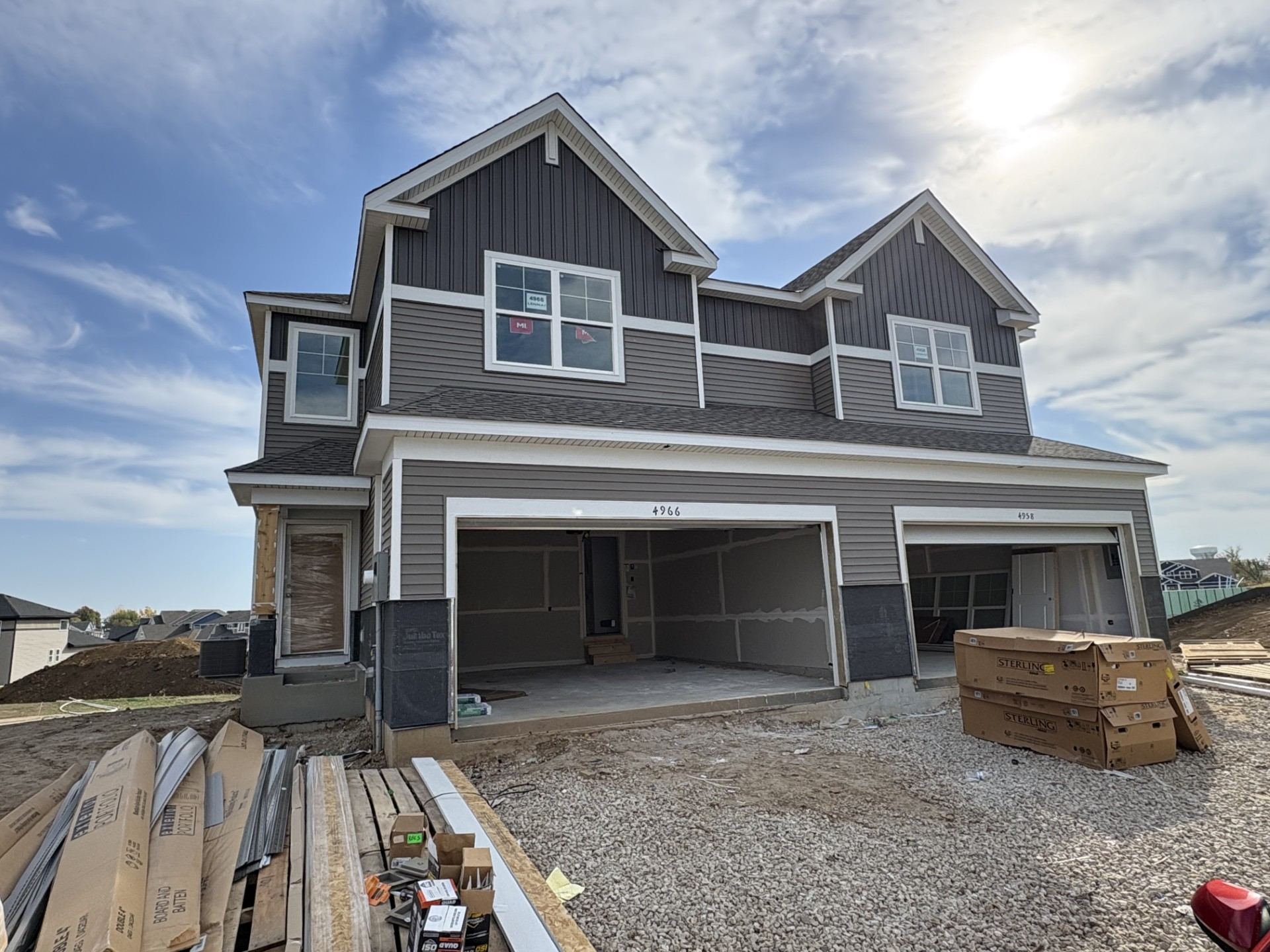 Welcome to 4966 Rudolf Lane NW! (Photo is of the actual home in progress.)