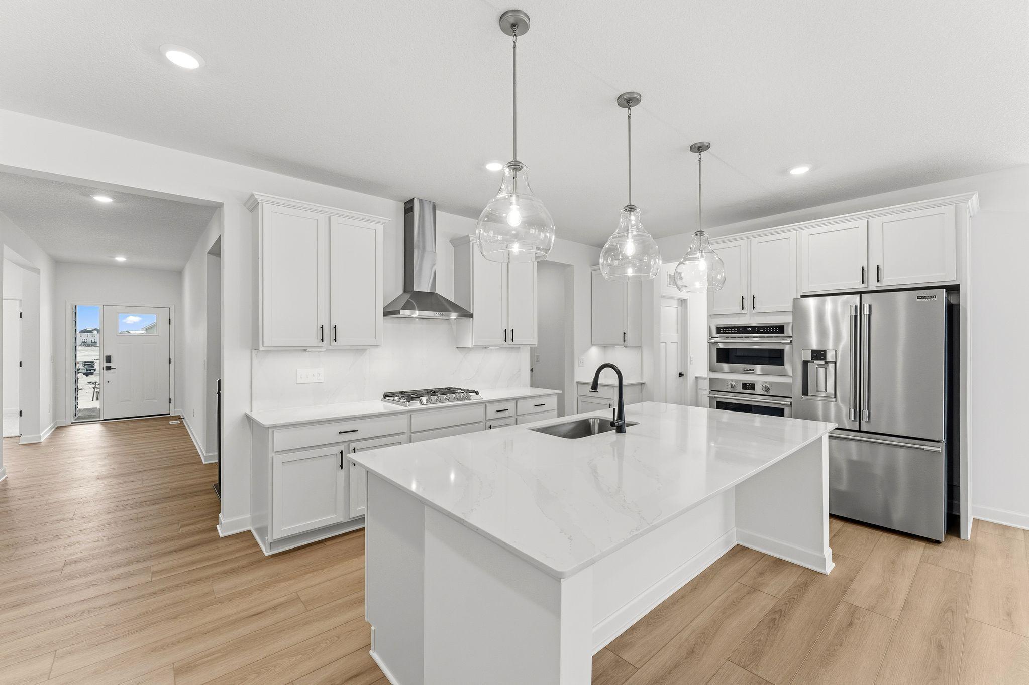 (All the following photos are of a similar home, actual finishes may vary.)