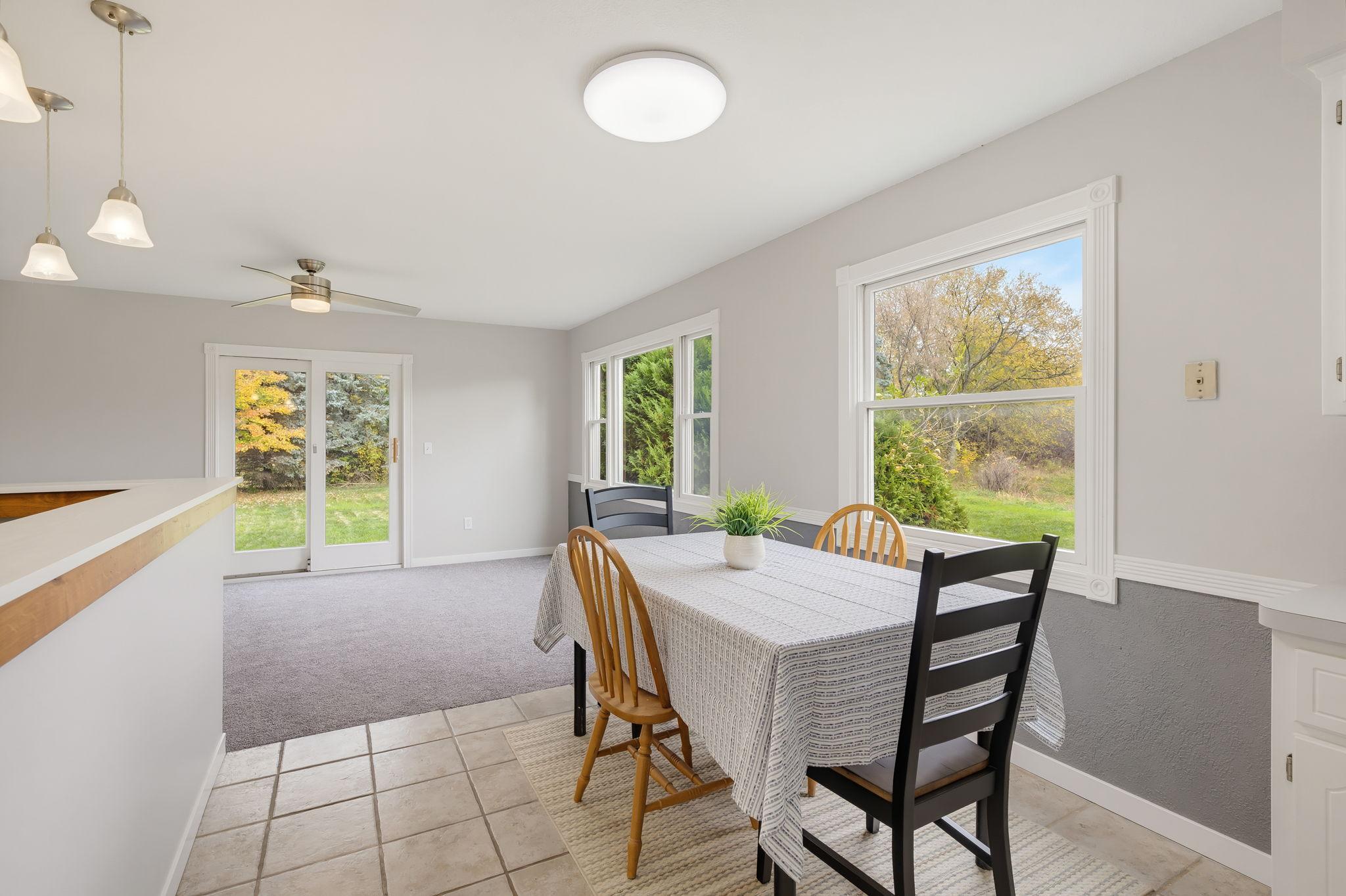 Dining room to Living Room