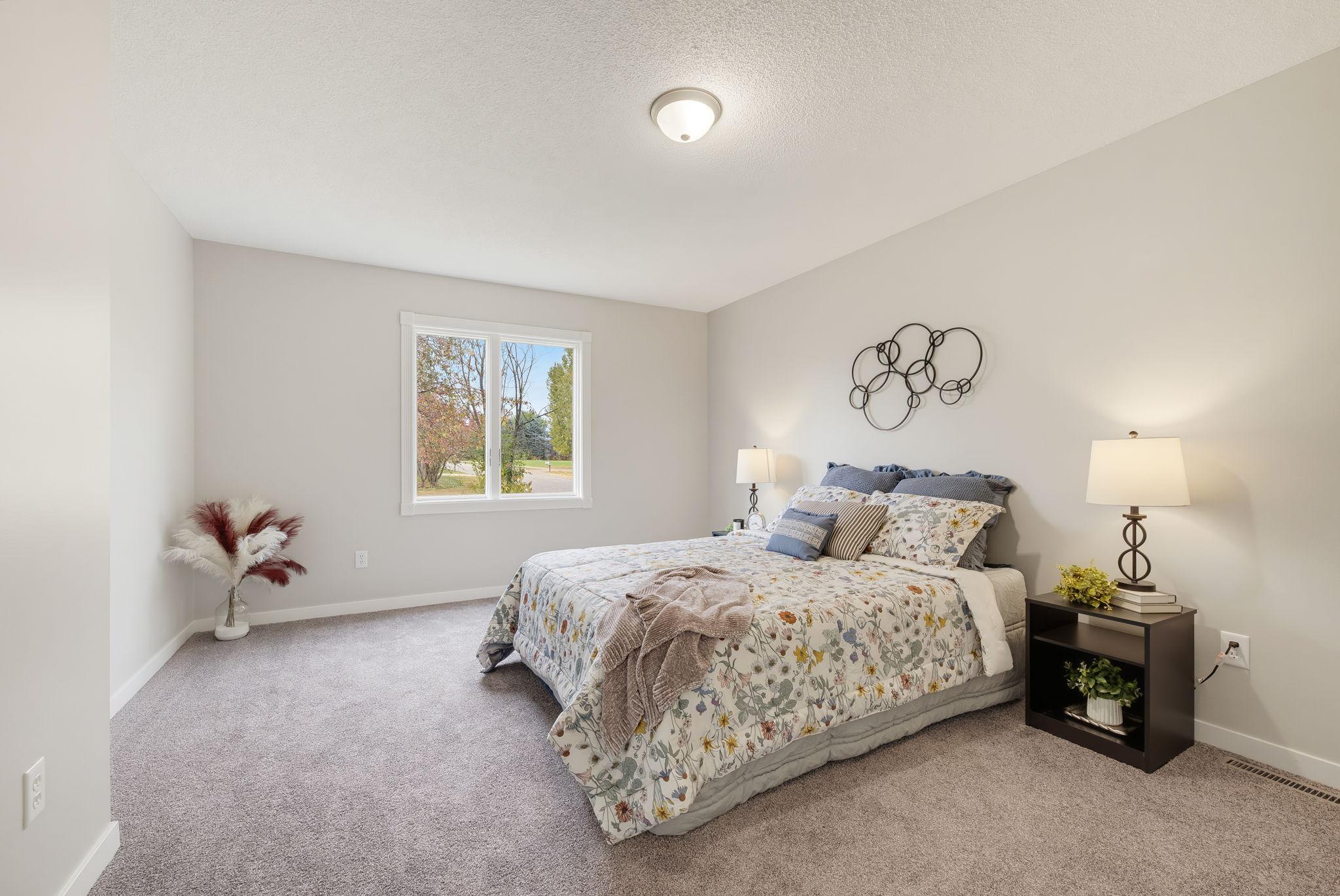 Spacious Primary Bedroom with Double Closets