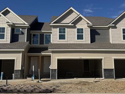 Welcome to 225 Huntington Dr! (Photo is of the actual home in progress.)
