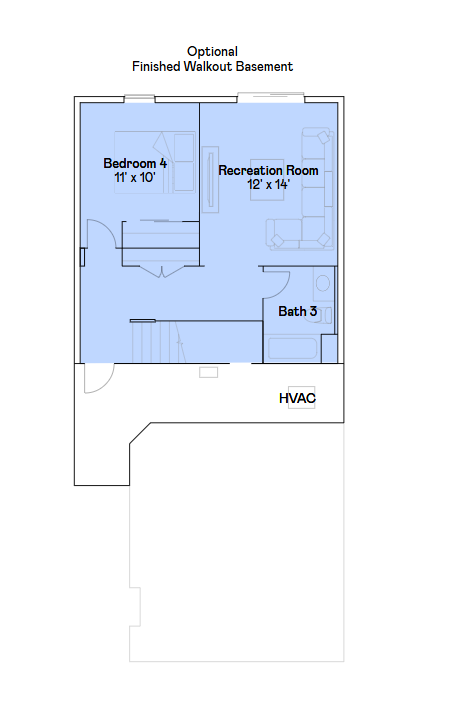 Taylor lower level floorplan