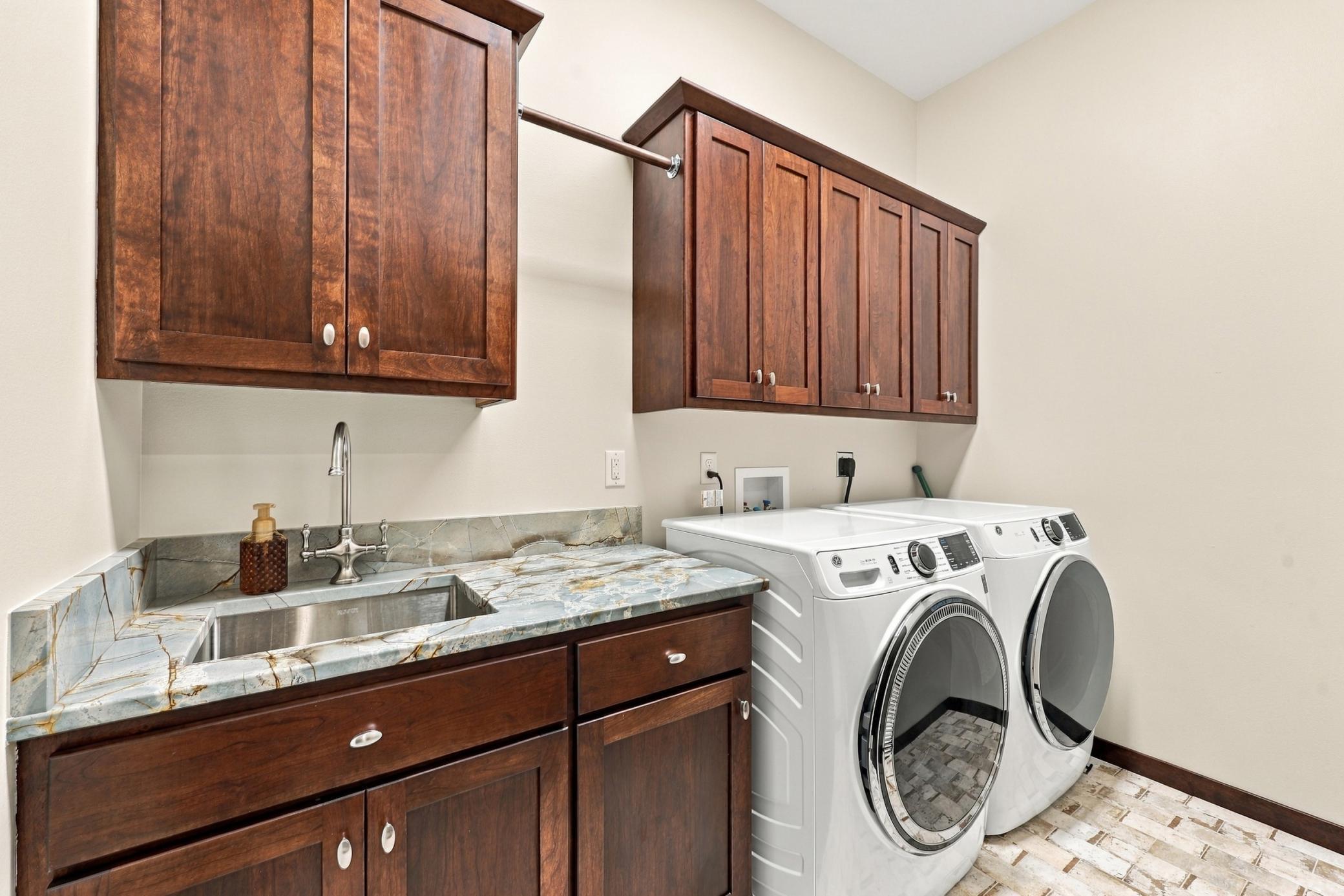 main floor laundry room was remodeled in 2024