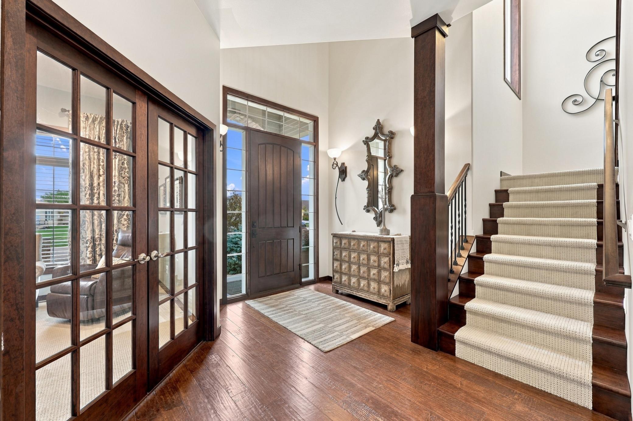 Welcoming foyer