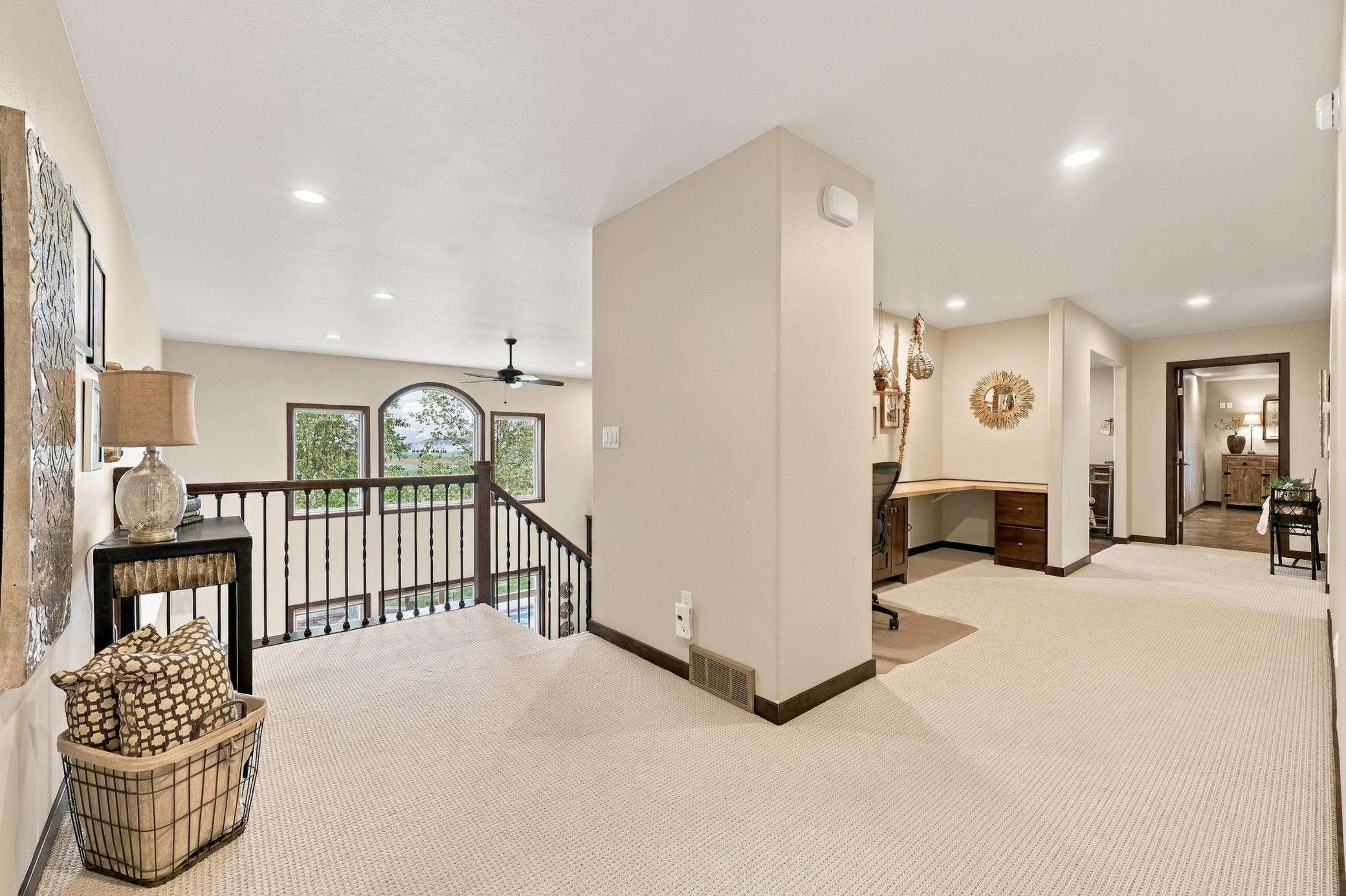 2nd story landing and work-space