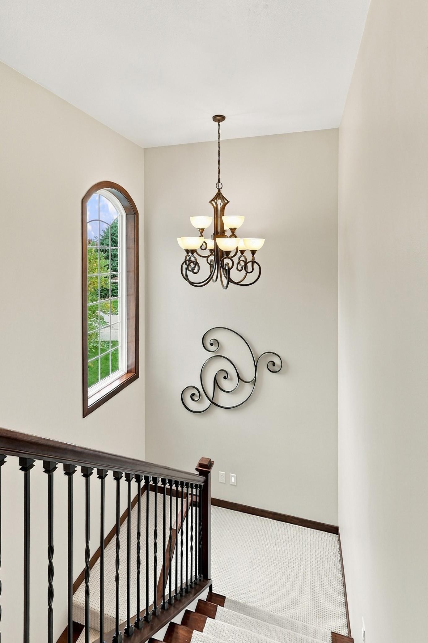 Foyer stairway