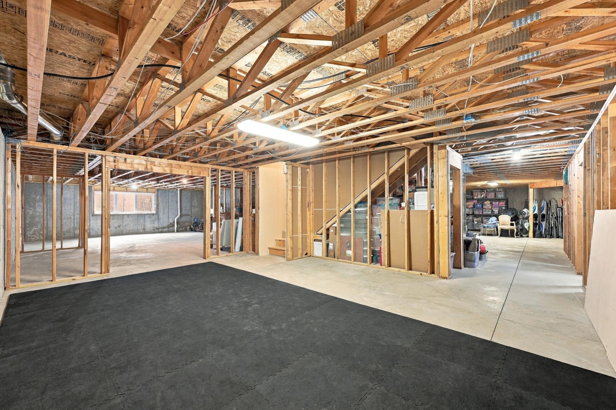 Unfinished basement - egress
