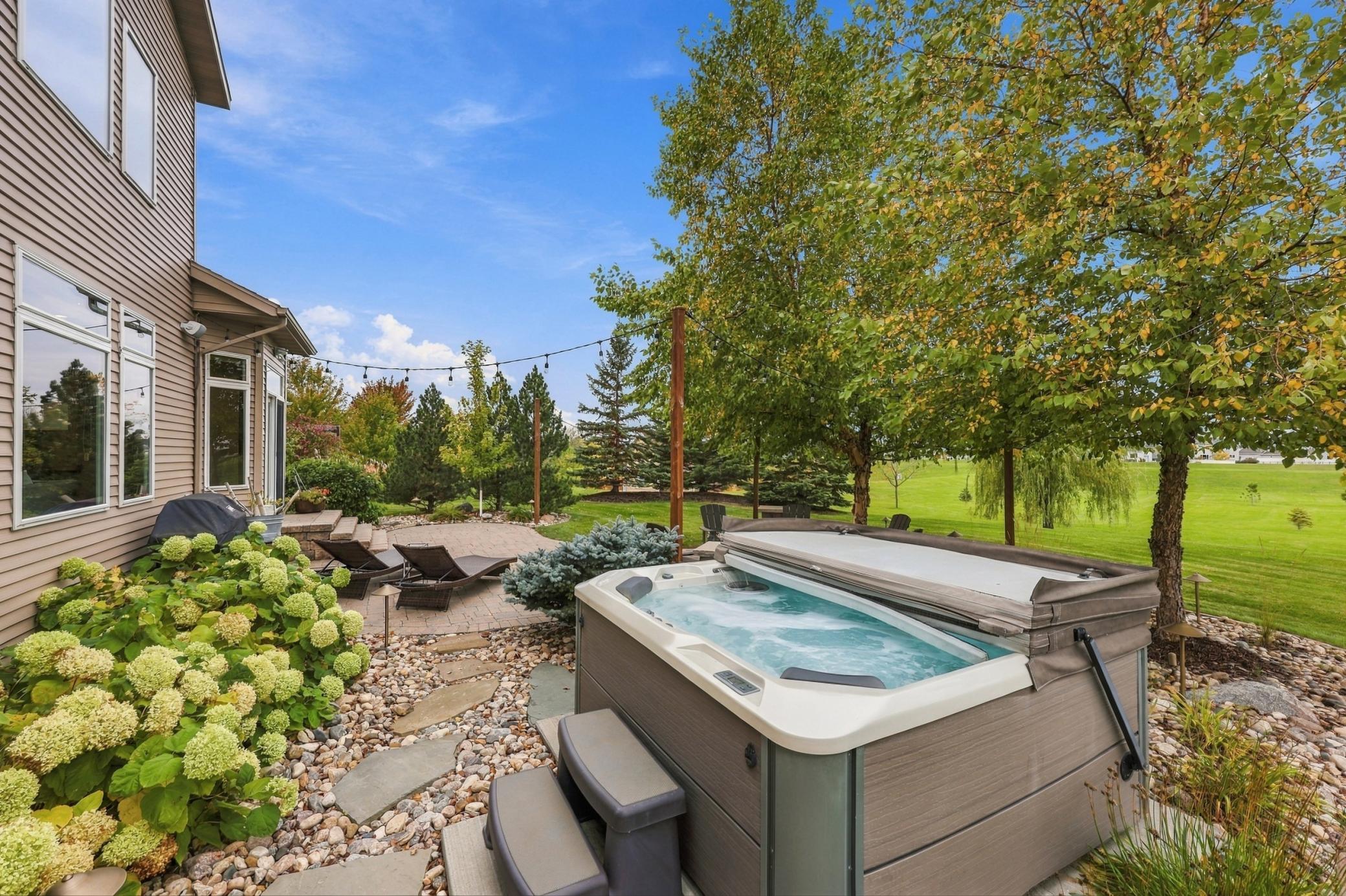 Hot Springs hot tub with seating for 7
