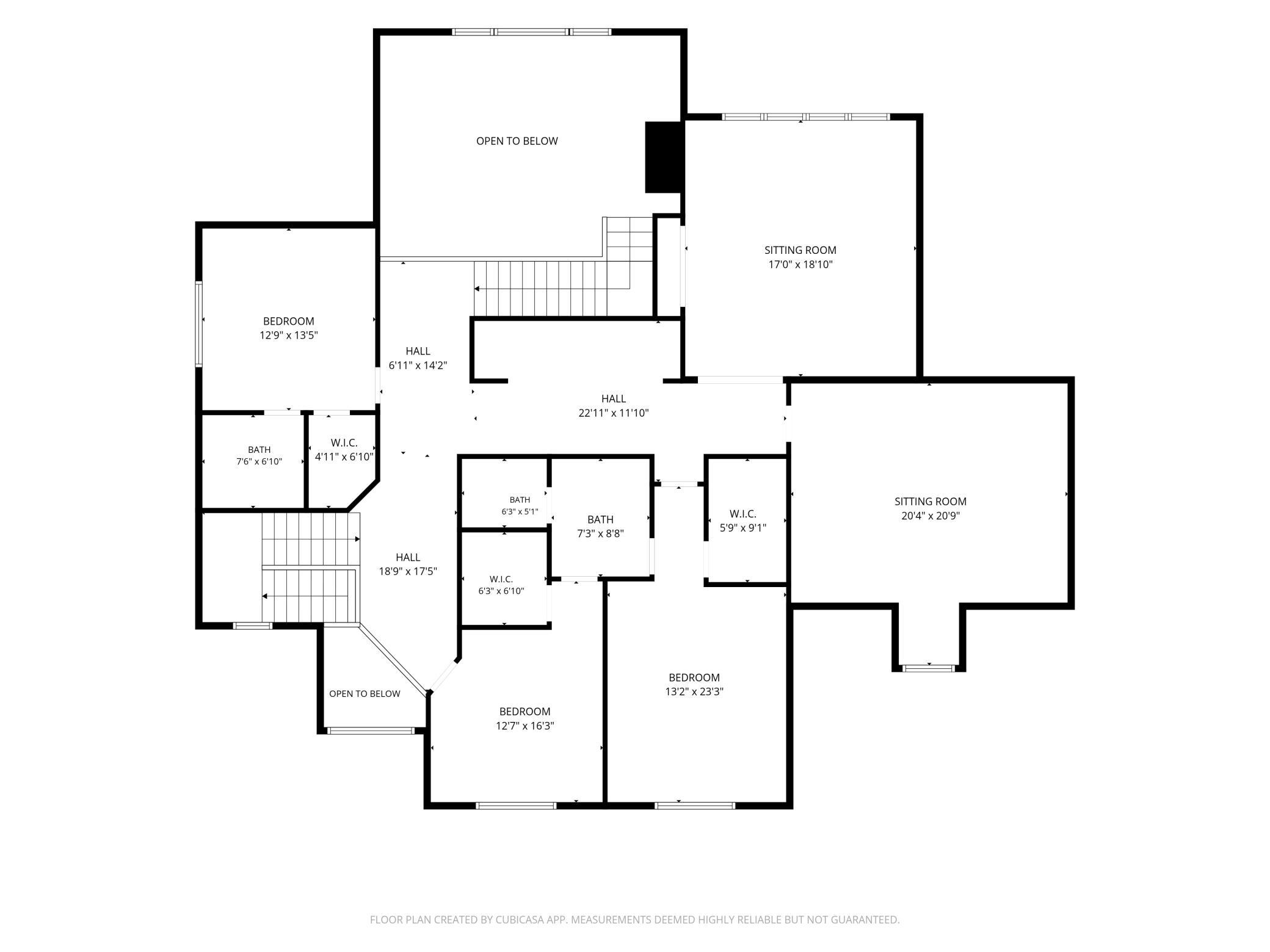 floorplan - upstairs