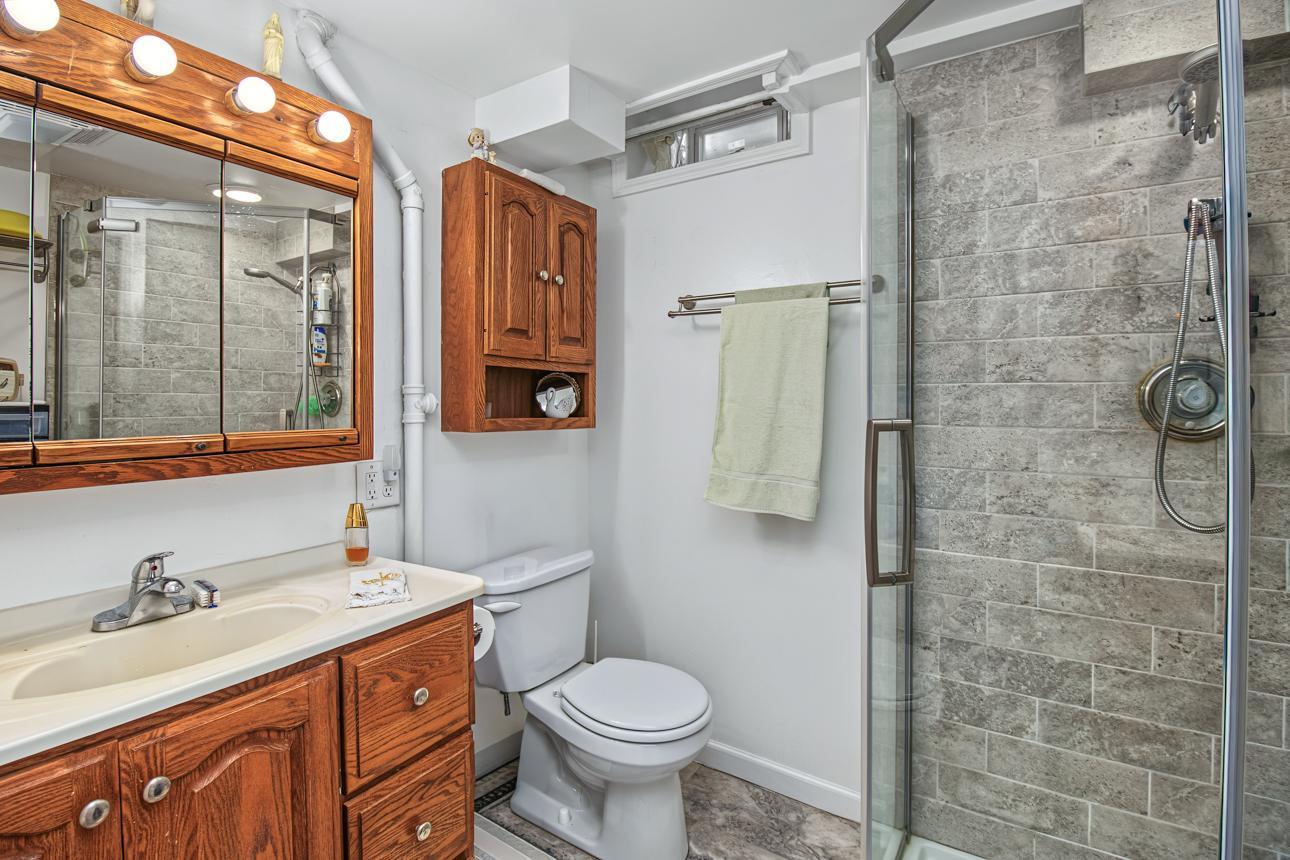 Basement bathroom