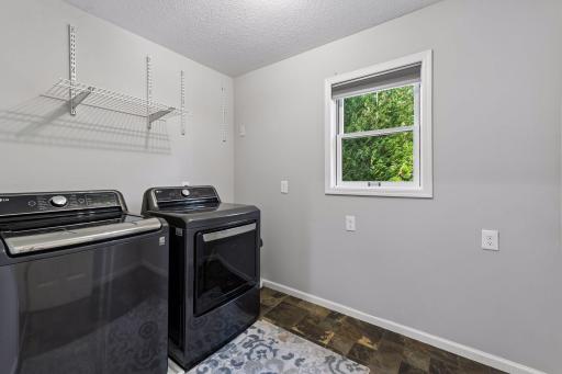 Main level laundry - there is a hookup for a second washer/dry set